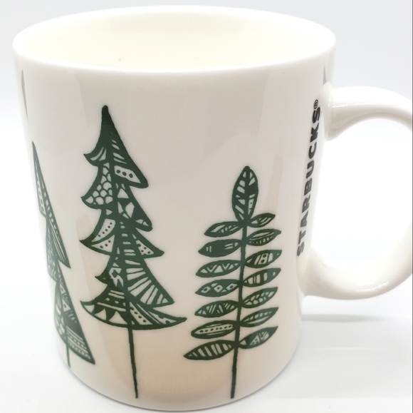 Starbucks Other - Starbucks Pine Trees Holiday Mug